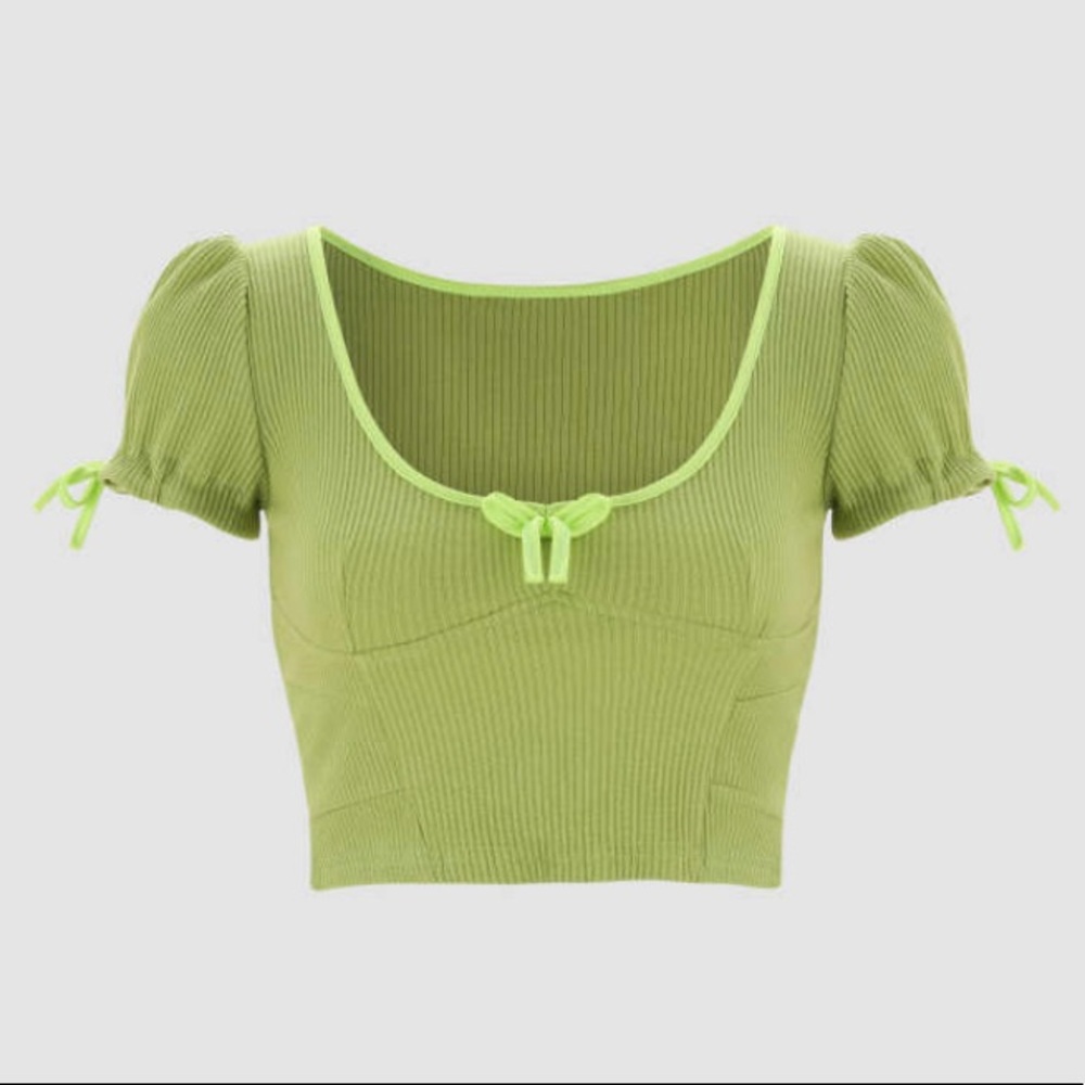 CIDER Green Apple Bow Top